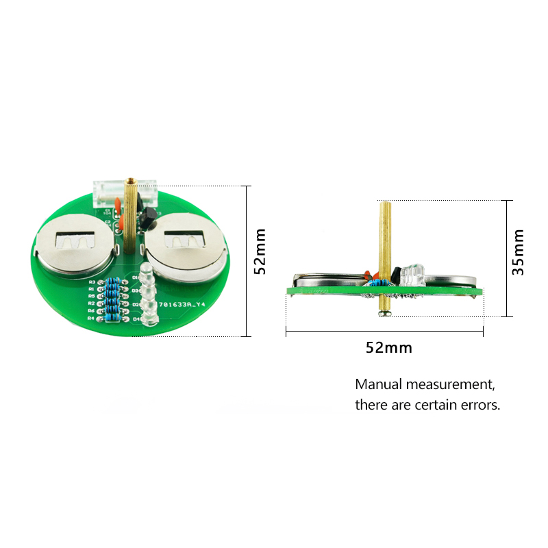 Electronics Repair School - LED Desktop Rotating Light Gyro DIY