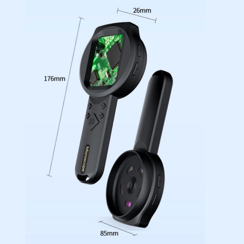 Electronics Repair Microscope - 500X Magnification USB Portable Magnifier with