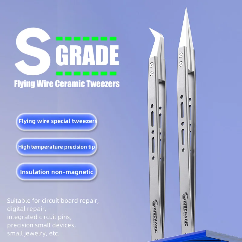 Mechanic S-grade Ceramic Tweez - Electronics Repair Service 评论和价格