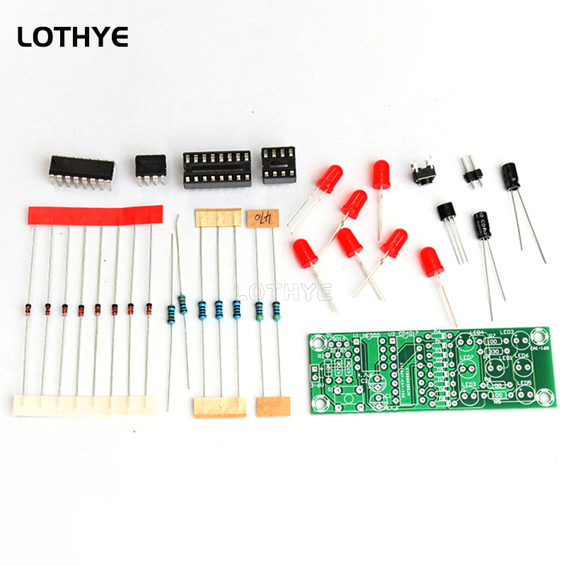 DIY Dice Production Kit Led We - Electronics Repair School 评论和价格