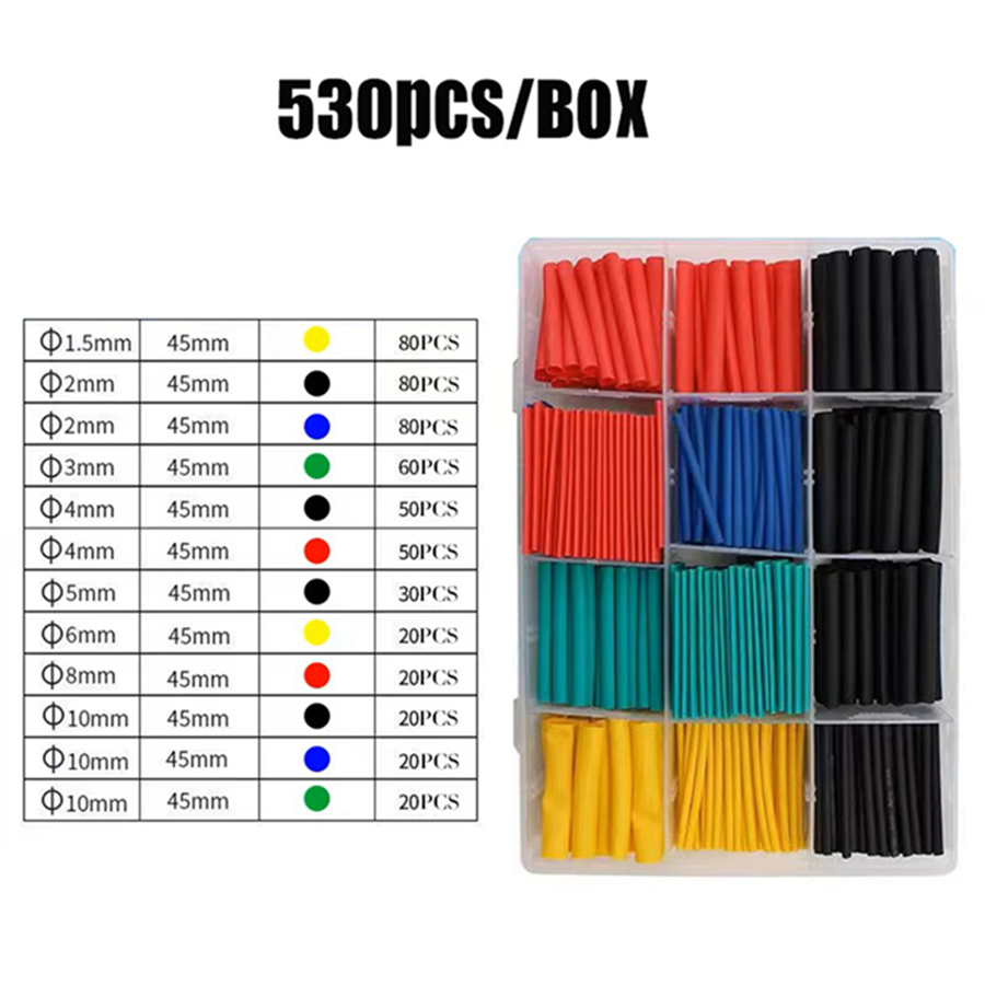 530pcs 750pcs Heat Shrinkable  - Electronics Repair Youtube 评论和价格
