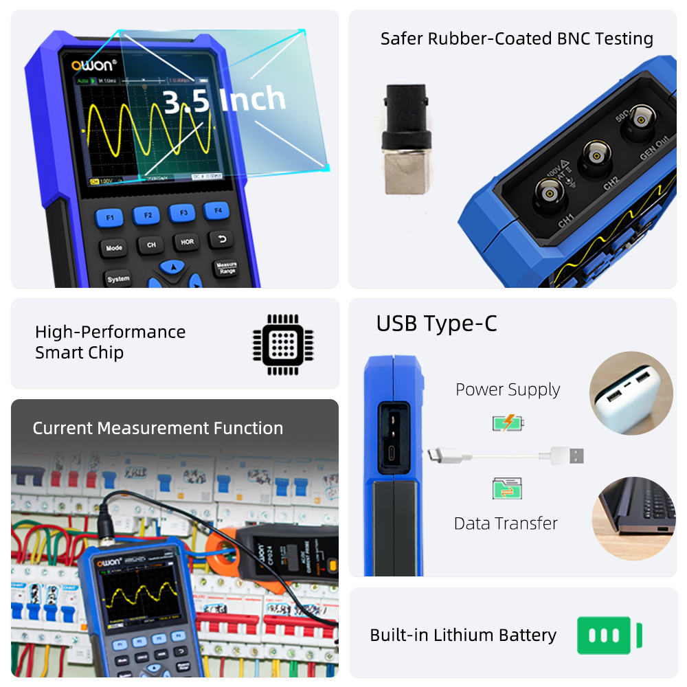 OWON HDS200 Series Handheld Di - Electronics Repair Lab 评论和价格
