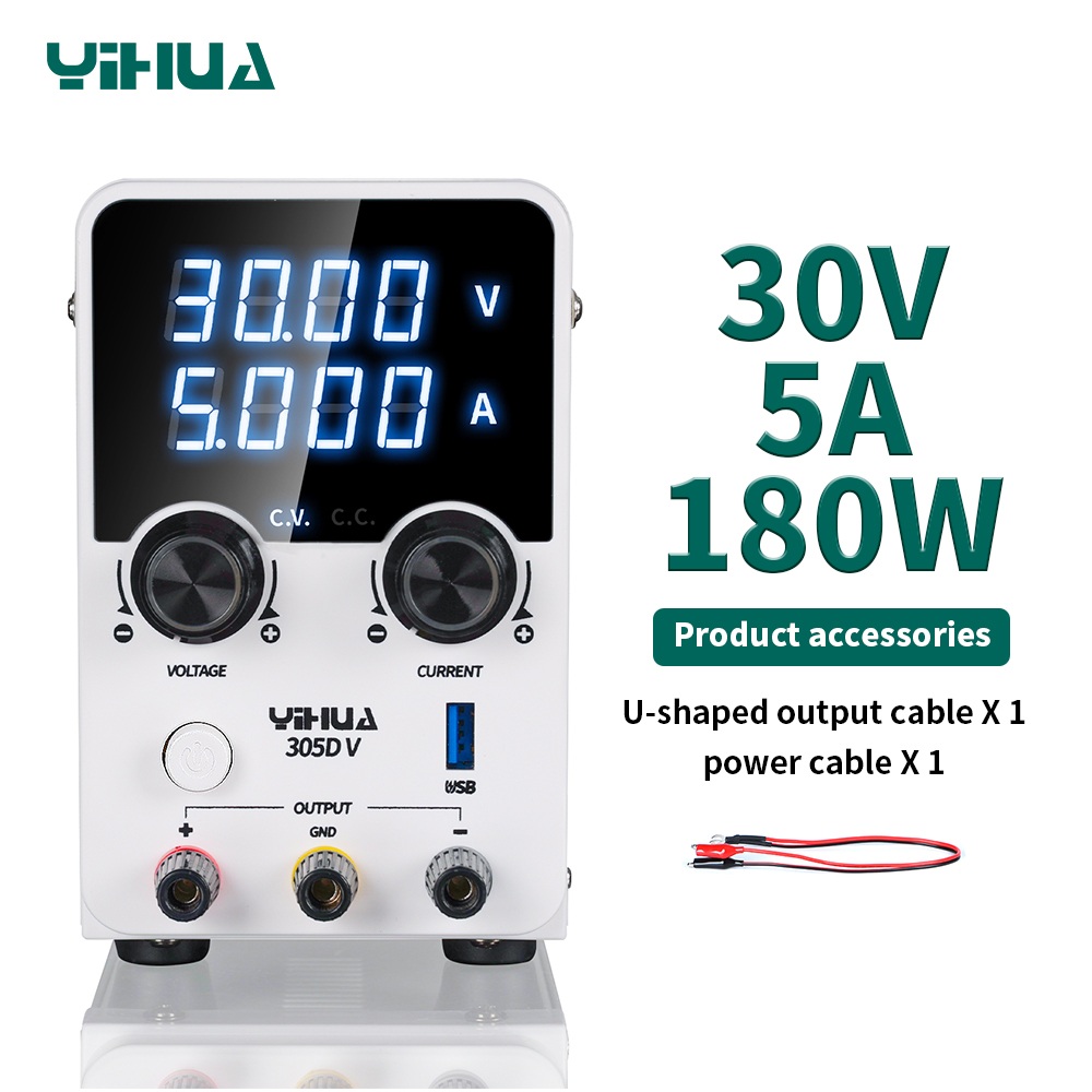 YIHUA 305D-V 180W DC Power Sup - Electronics Repair Lab 评论和价格