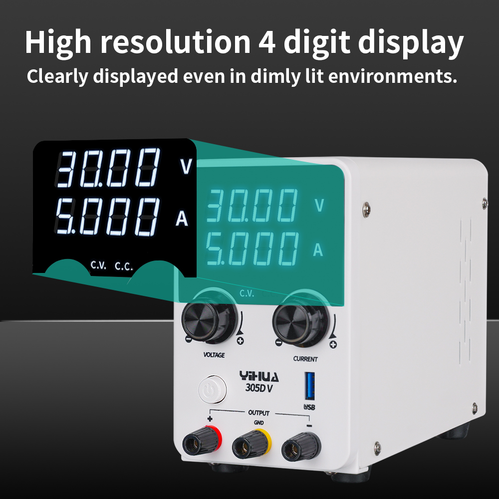 YIHUA 305D-V 180W DC Power Sup - Electronics Repair Lab 评论和价格