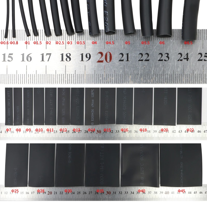 Black 2:1 Heat Shrink Tube Dia - Electronics Repair Youtube 评论和价格