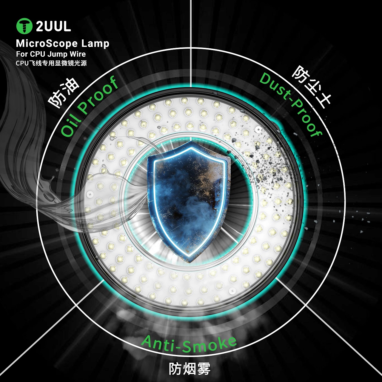 2UUL MS96 Mobile Phone Repair  - Electronics Repair Microscope 评论和价格