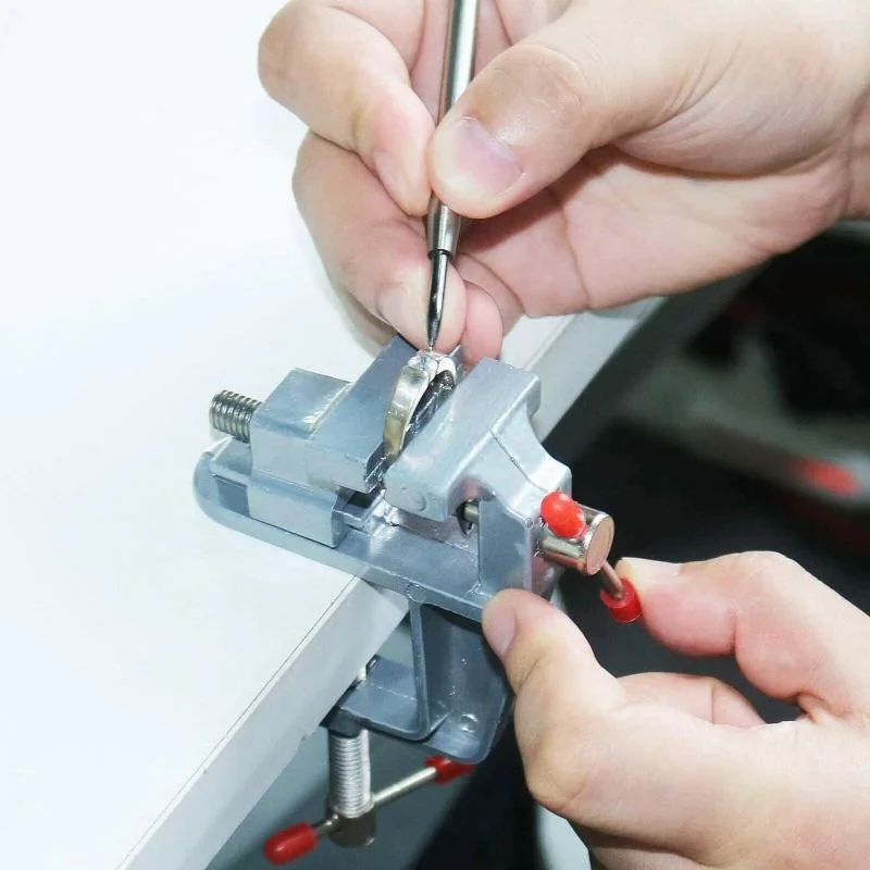 Mini Bench Vise Table Clamp Sc - Electronics Repair Bench 评论和价格