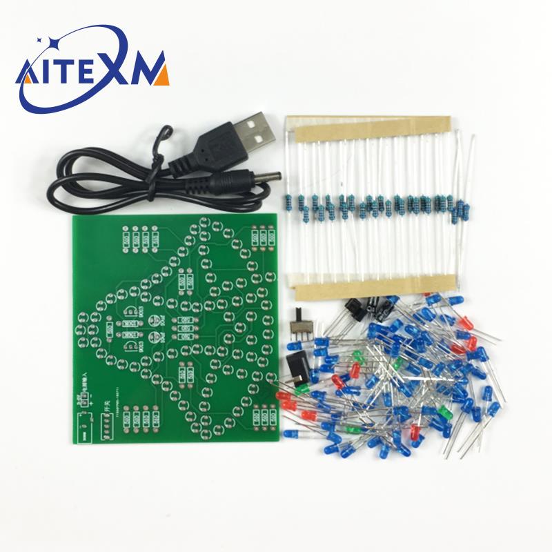 DC 3-5V DIY LED Swing Wind Chi - Electronics Repair School 评论和价格
