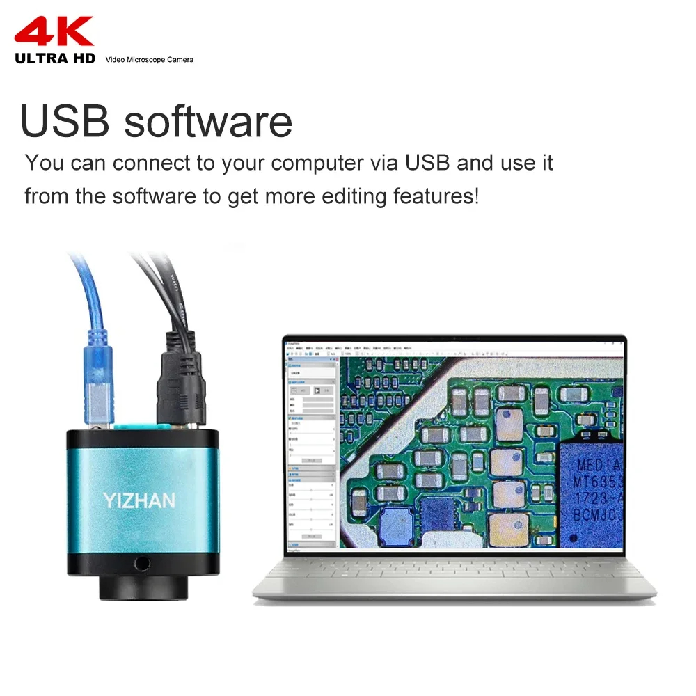 4K 48MP HD Electronic Digital  - Electronics Repair Microscope 评论和价格
