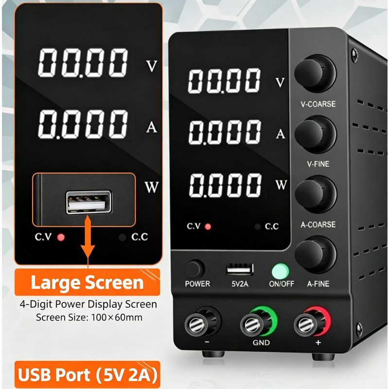 0-32V 0-6A Variable Regulated  - Electronics Repair Bench 评论和价格
