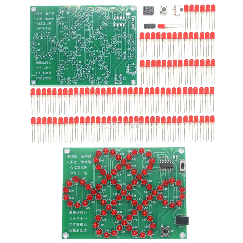 Led Flowing Light Chinese Knot - Electronics Repair School 评论和价格