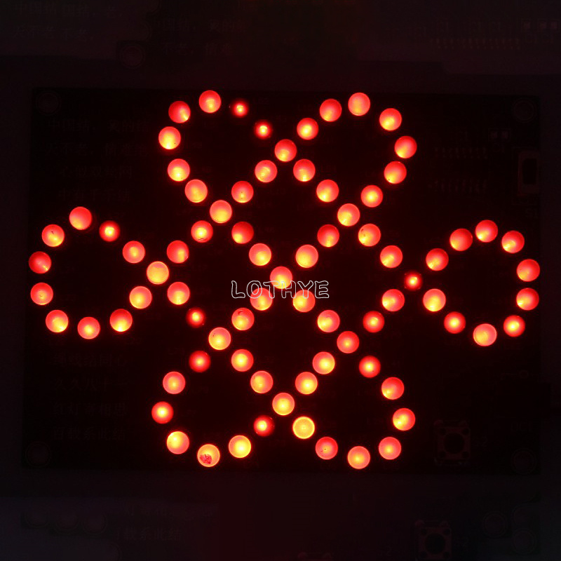 Led Flowing Light Chinese Knot - Electronics Repair School 评论和价格