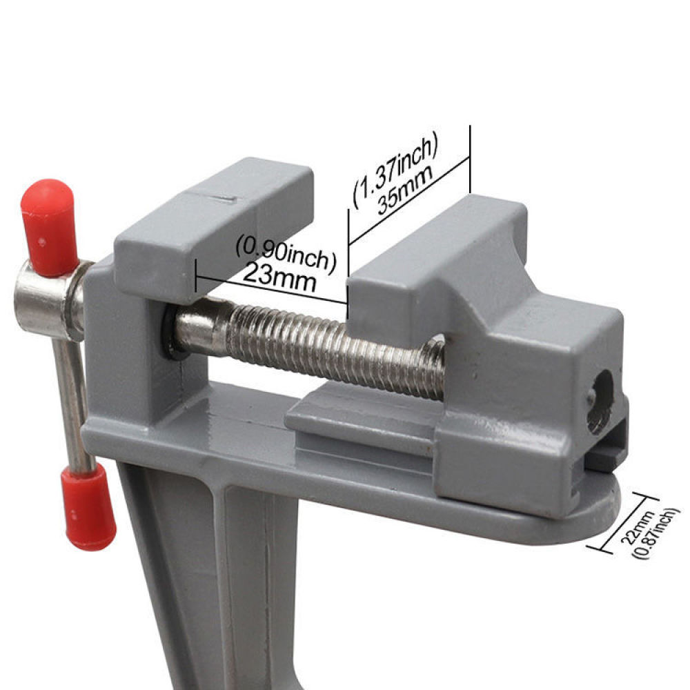 Compact Mini Vise Table Clamp  - Electronics Repair Bench 评论和价格