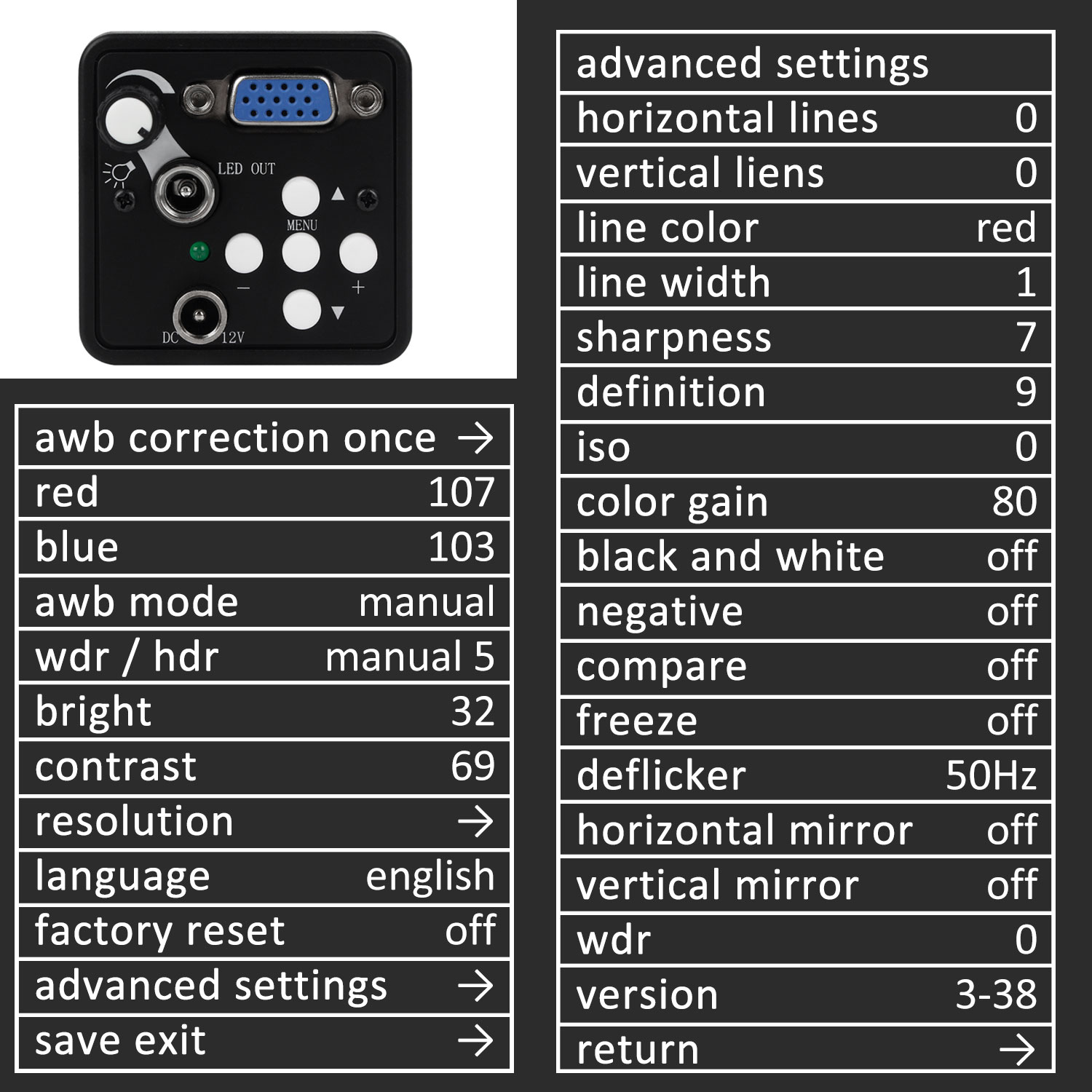 13MP VGA Video Microscope Came - Electronics Repair Microscope 评论和价格